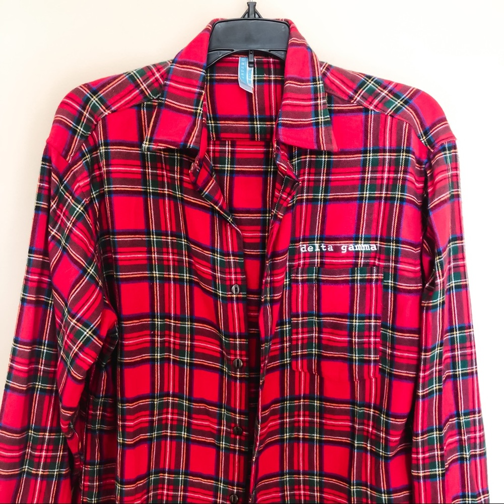 The Social Life Delta Gamma flannel - OS - Picture 3 of 8